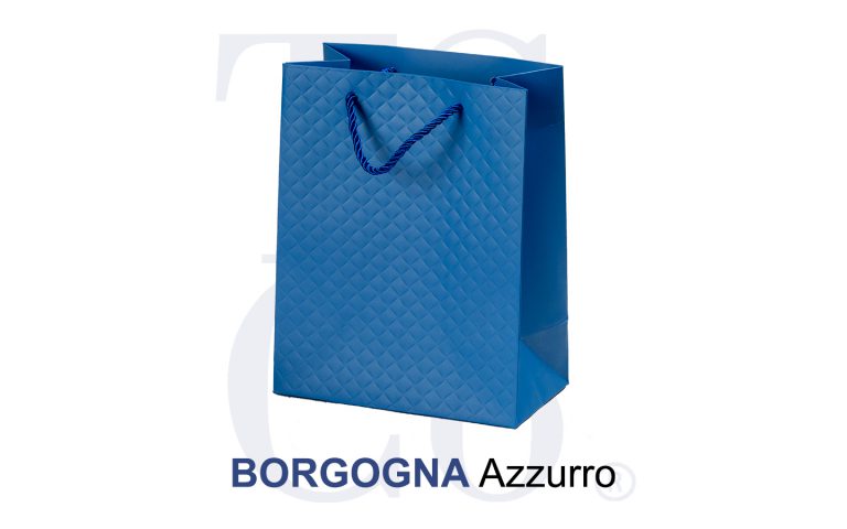 shopper Borgogna azzurro