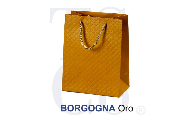 shopper Borgogna oro