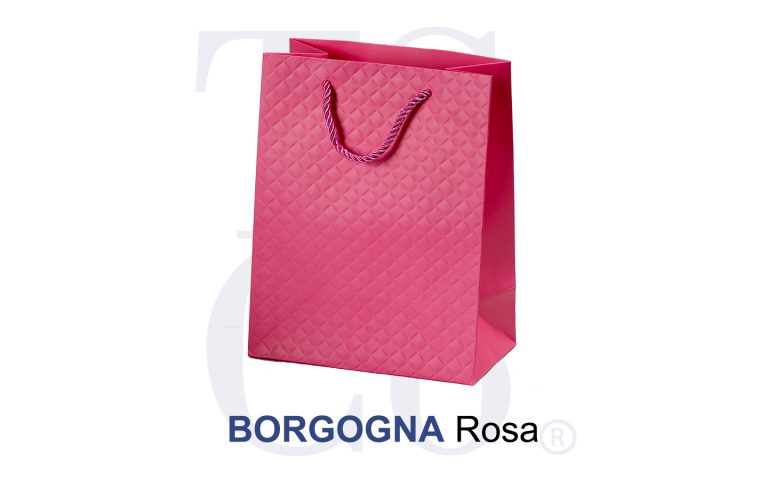 shopper Borgogna rosa