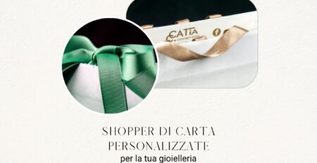 shopper di carta personalizzate