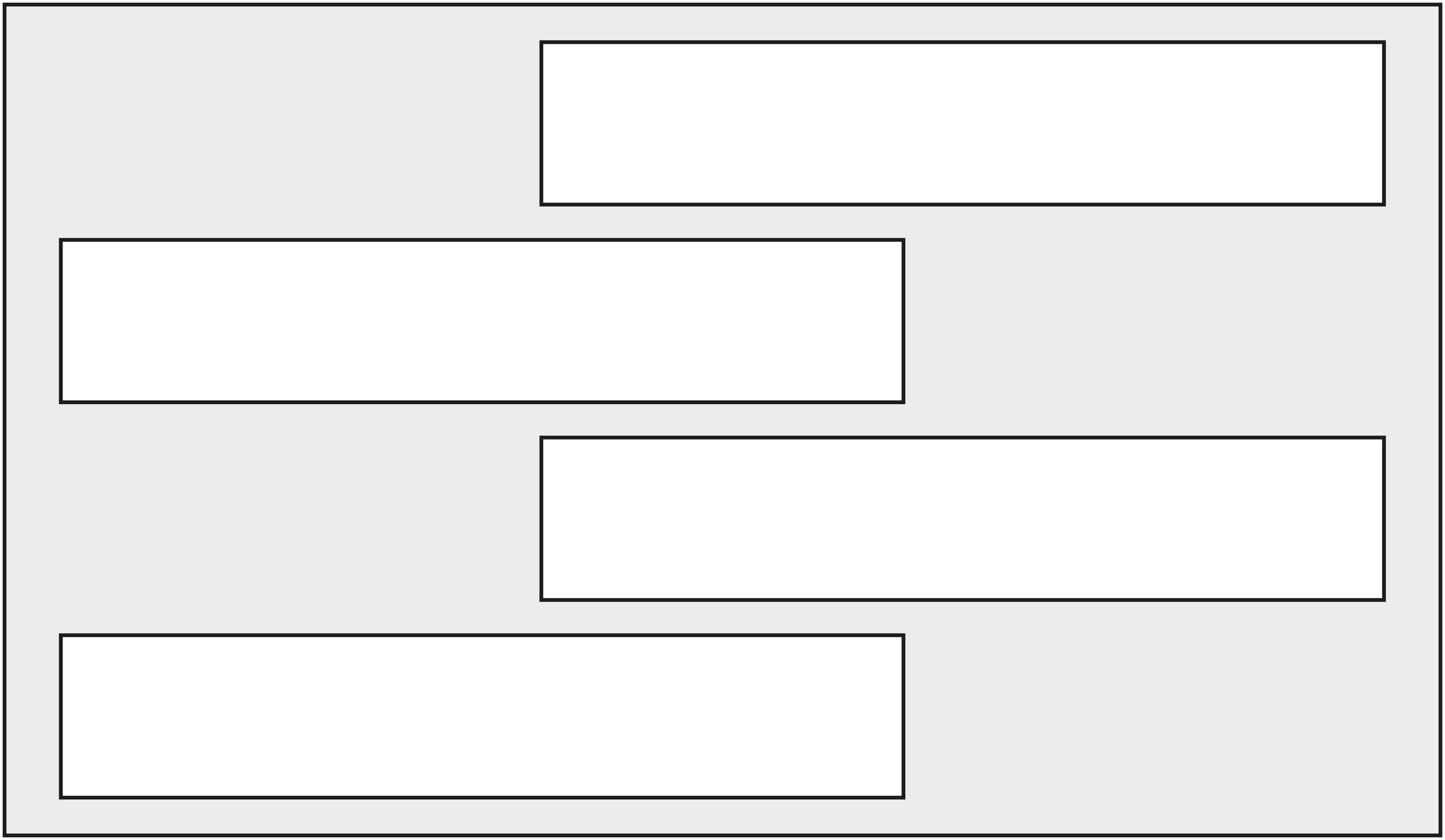 Scacchiera interna 4 scatoline orizzontali per bracciale