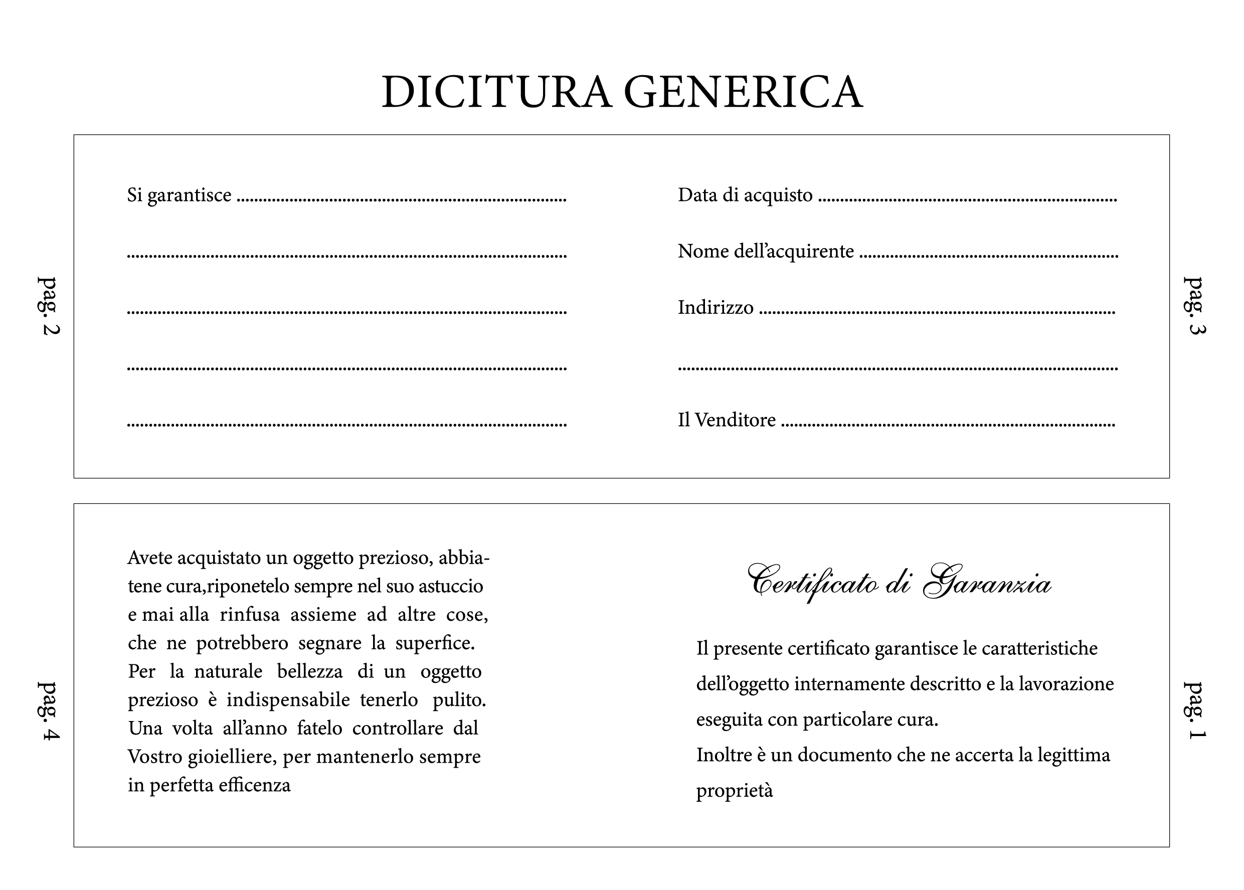 Fogliettini garanzie luxor_Tavola disegno 1