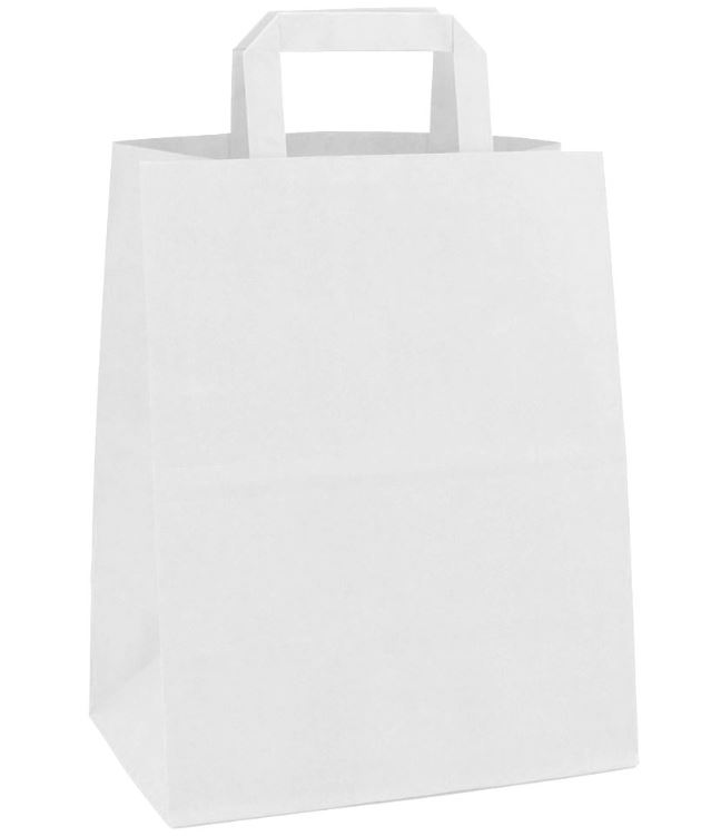 Shopper neutro bianco.