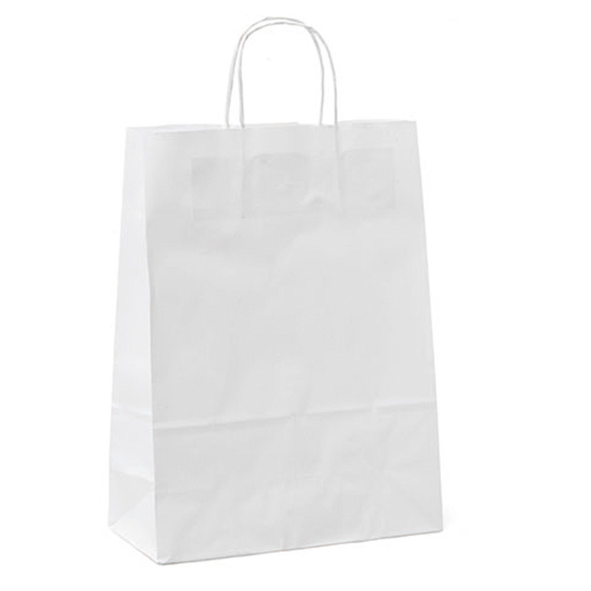 Shopper neutro bianco.